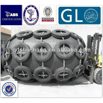 GL/BV/CCS certificate pneumatic floating ship rubber d fender